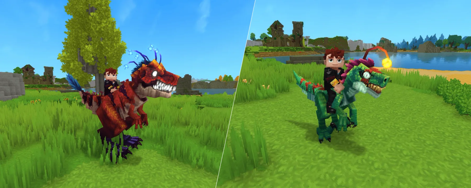Mountable Dinos — Mountable Dinos screenshots 1–2