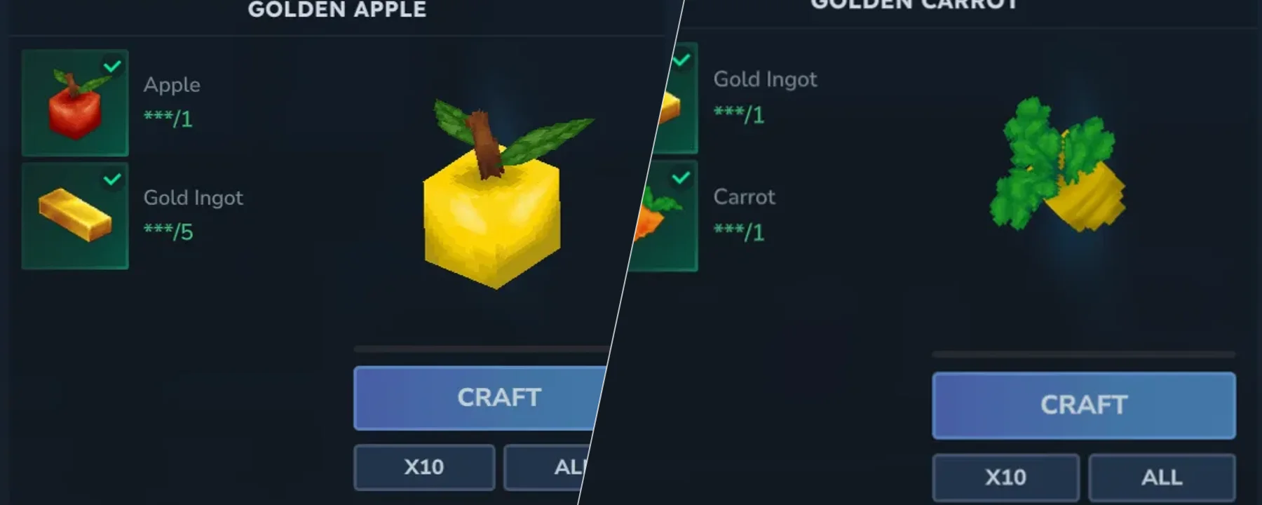 Golden Apples (And carrots) — Golden Apples (And carrots) screenshots 1–2