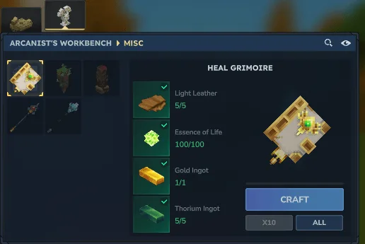 Heal Grimoire screenshot 1