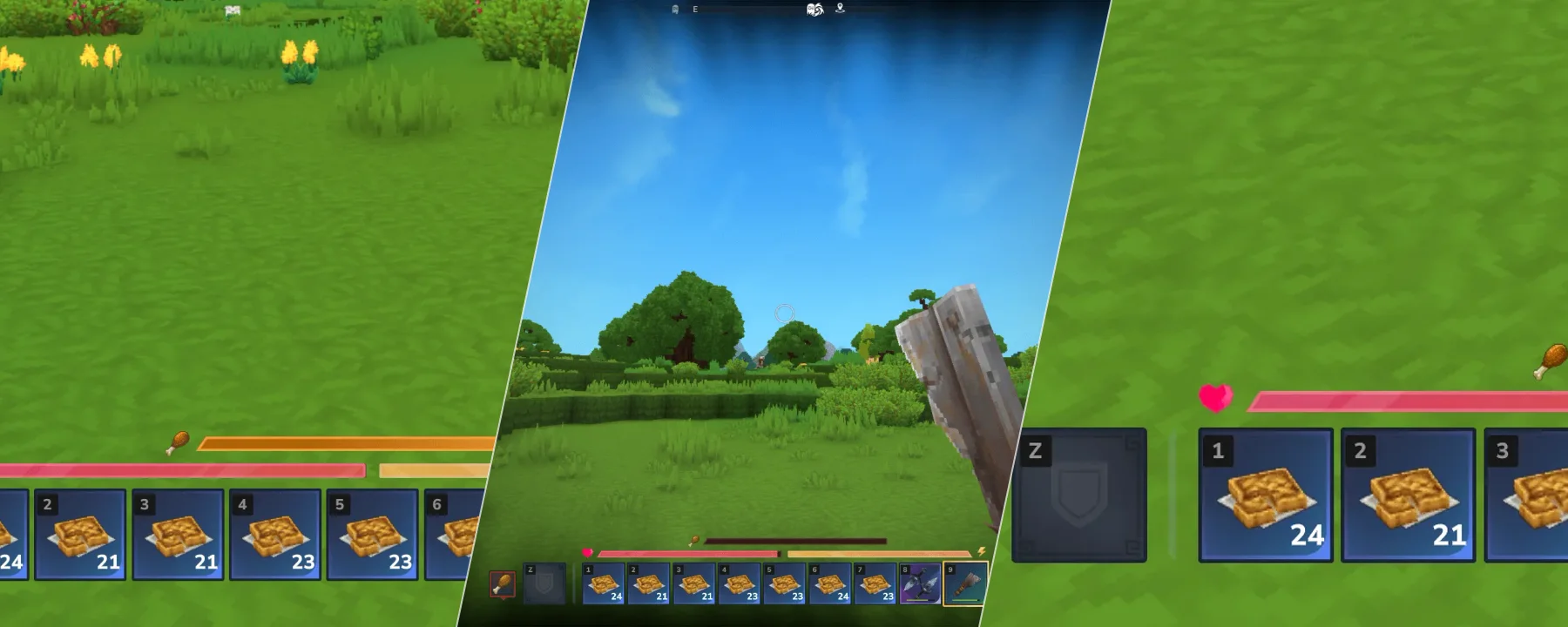 Hungry: Hunger Core — Hungry: Hunger Core screenshots 1–3