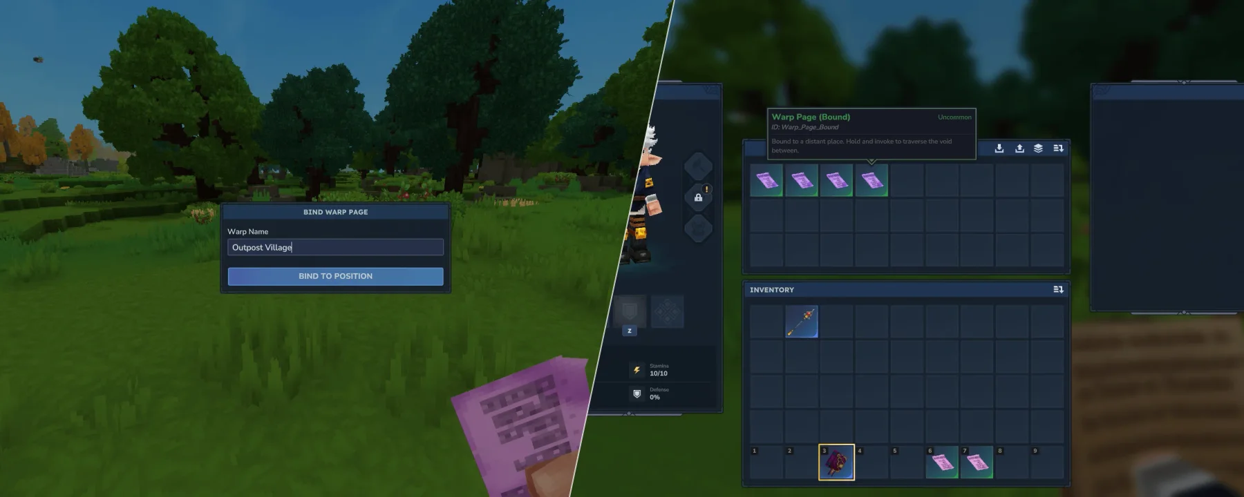 Arcanist's Warp Book — Arcanist's Warp Book screenshots 1–2