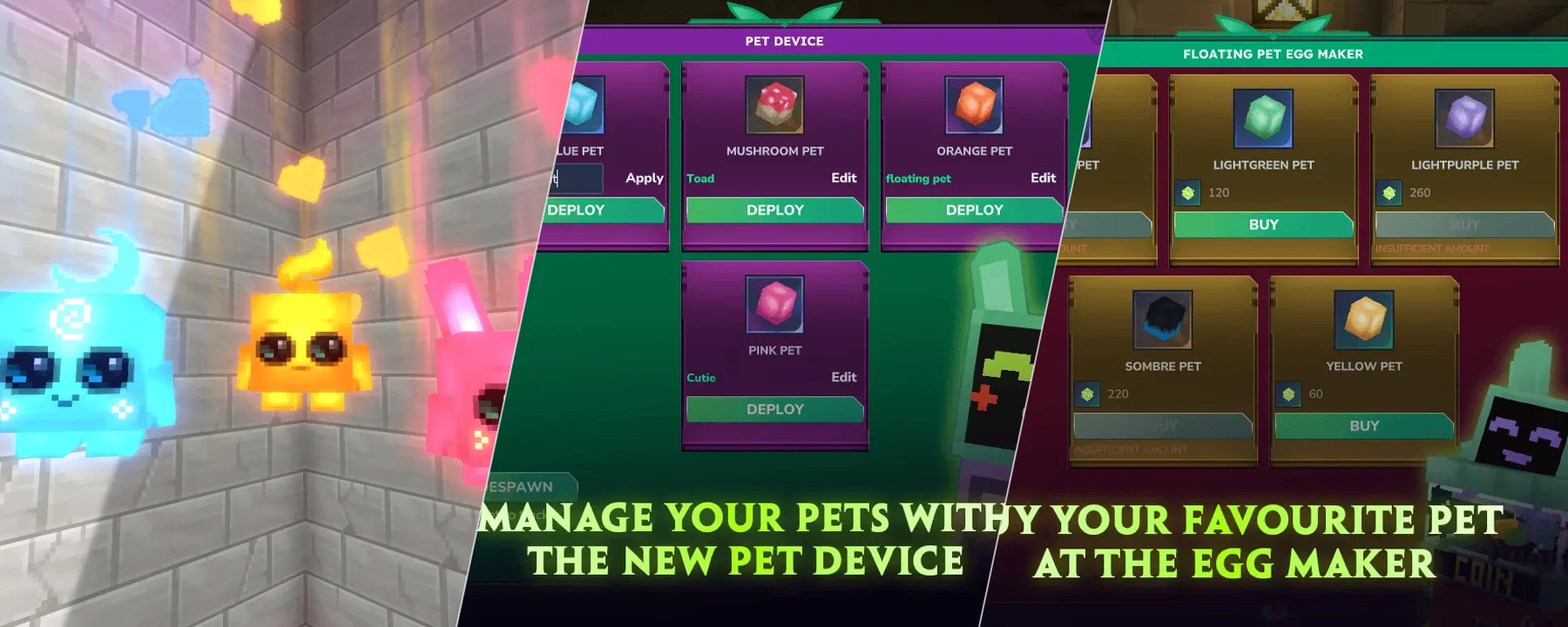 Floating Pets — Floating Pets screenshots 1–3