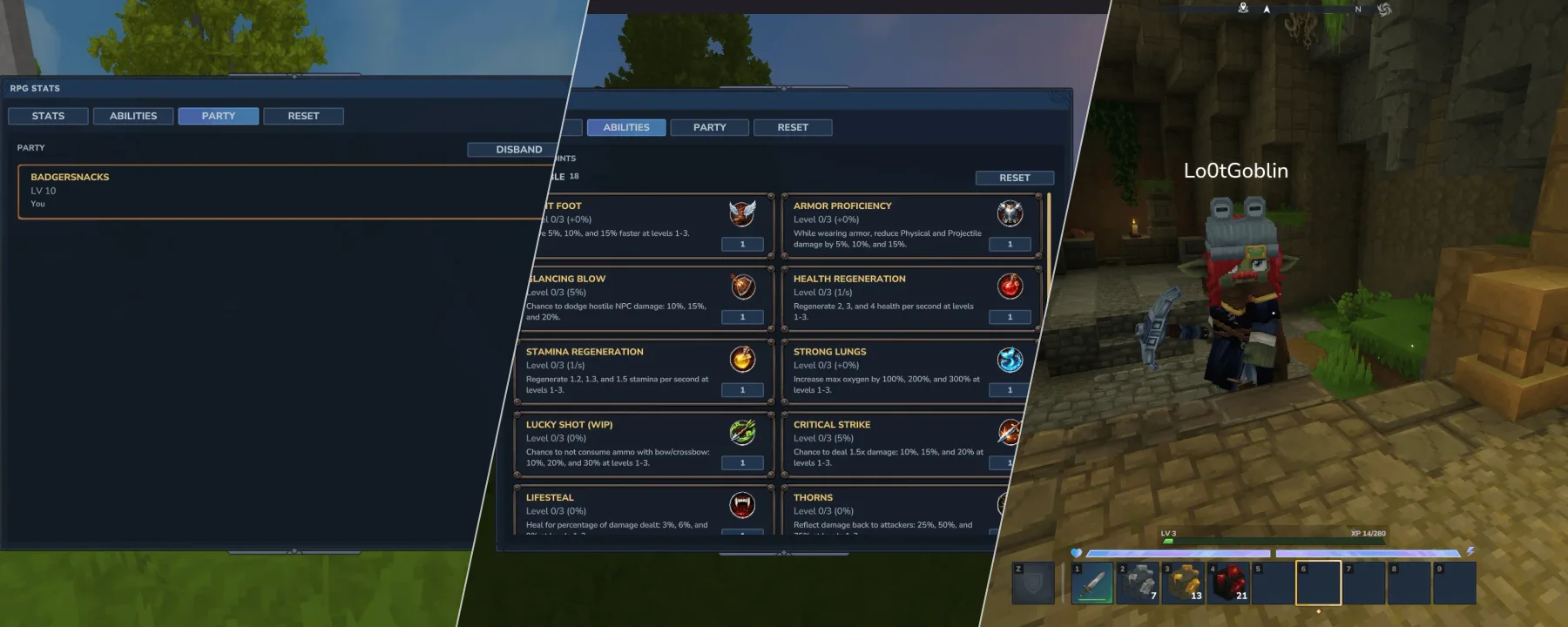 RPG Stats — RPG Stats screenshots 1–3