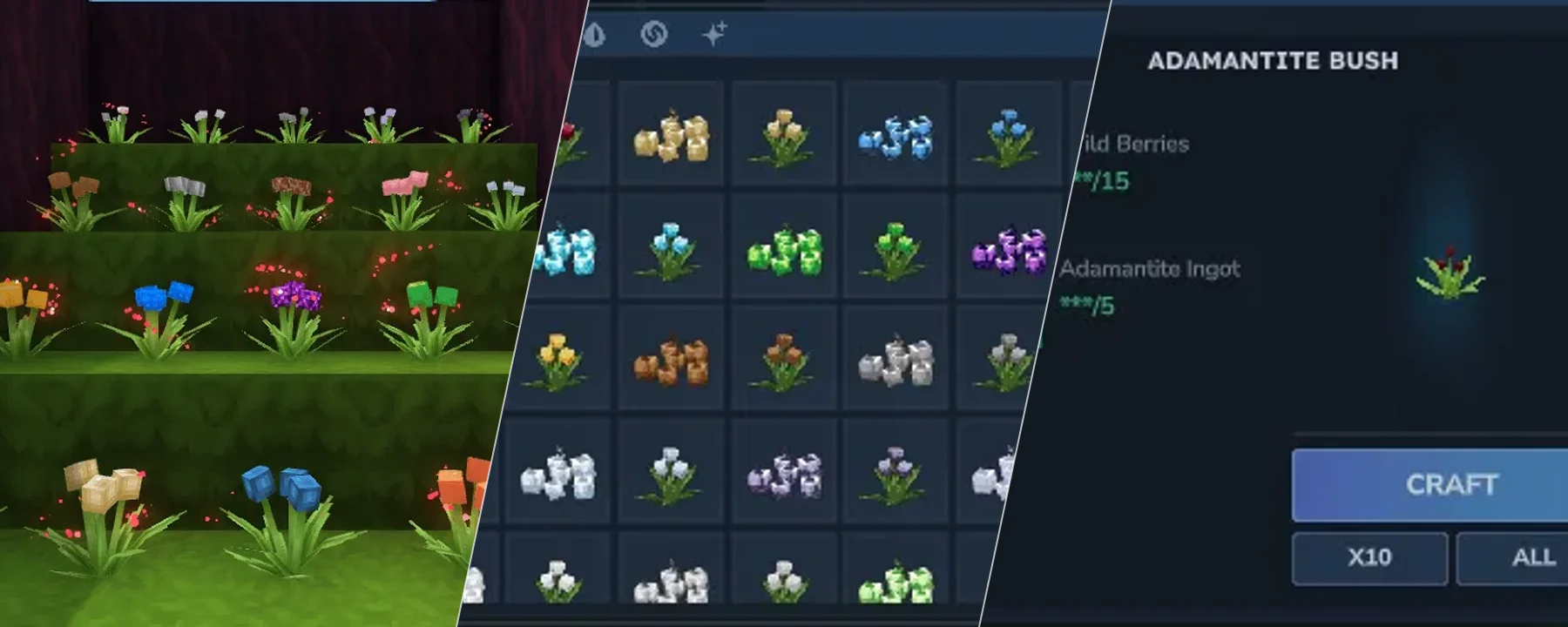 Cultivum (Plant Ores, Items & Blocks) — Cultivum (Plant Ores, Items & Blocks) screenshots 1–3