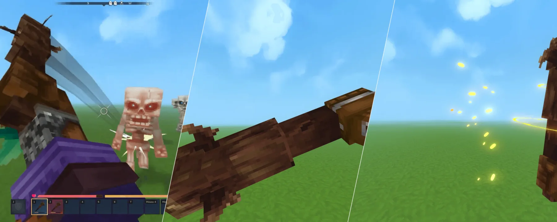 Clubs and Flails — Clubs and Flails screenshots 1–3