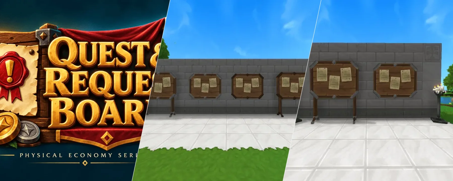 Quest & Request Boards [Physical Economy Series] — Quest & Request Boards [Physical Economy Series] screenshots 1–3