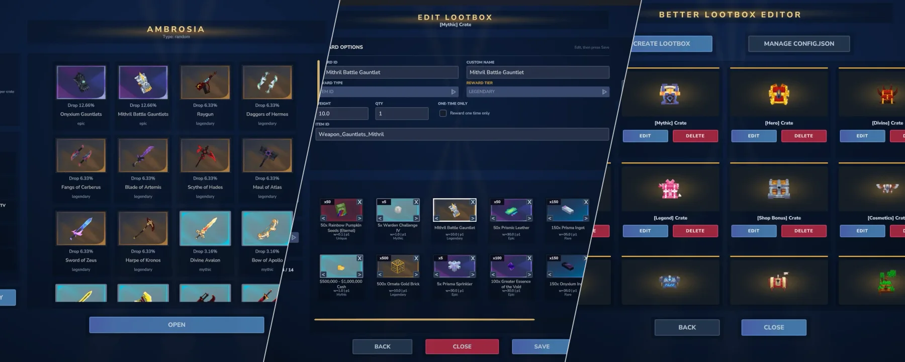 Better Crates/LootBox — Better Crates/LootBox screenshots 1–3