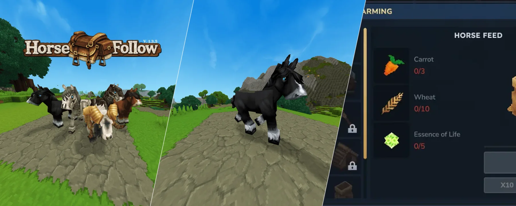 Horse Follow [Discontinued] — Horse Follow [Discontinued] screenshots 1–3