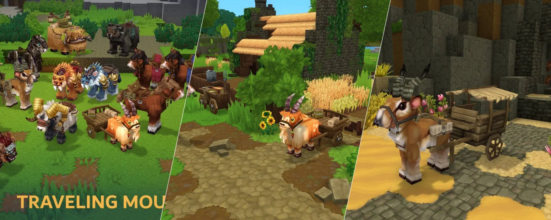 Traveling Mounts — Traveling Mounts screenshots 1–3