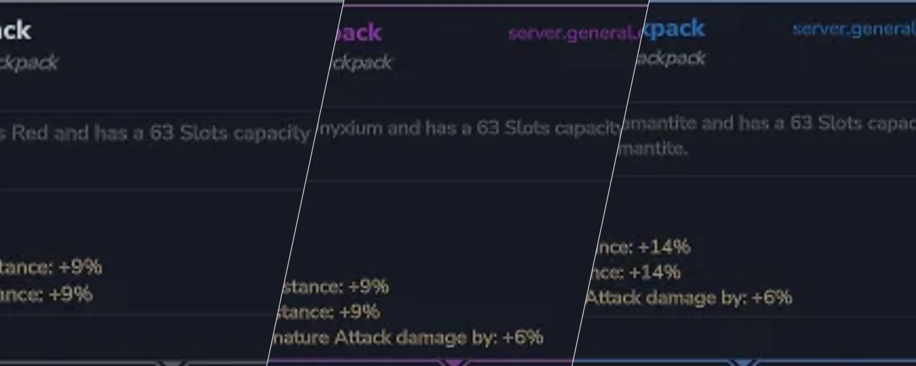 Mega Backpacks — Mega Backpacks screenshots 1–3