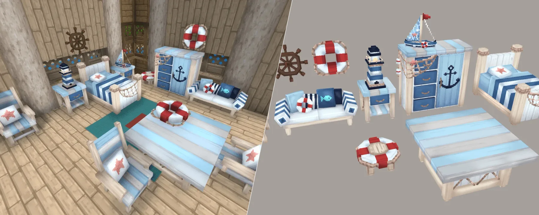 Nautical Furniture Set — Nautical Furniture Set screenshots 1–2