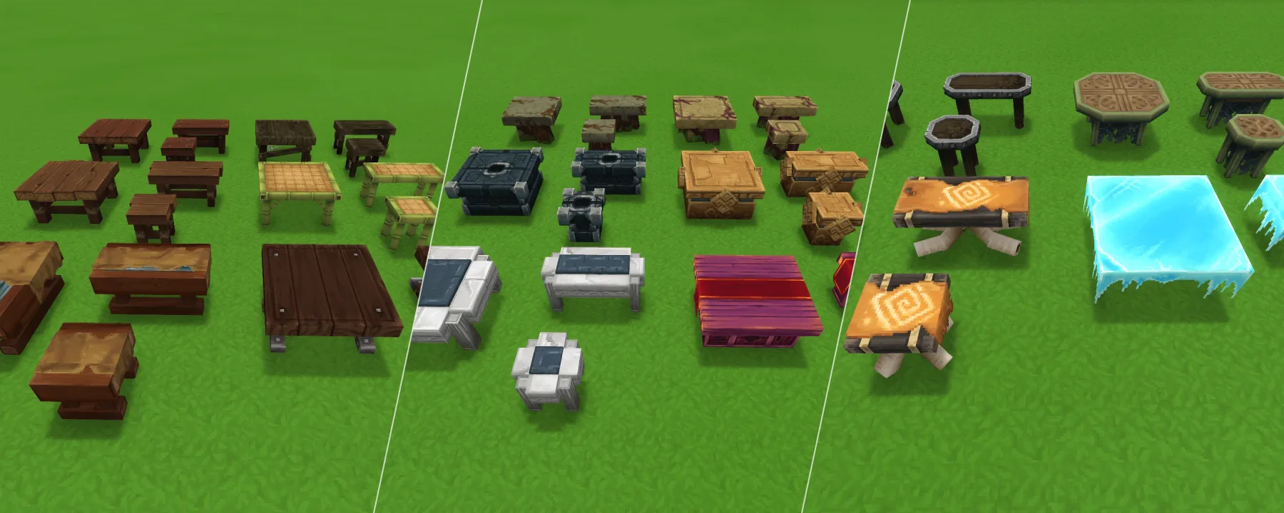 More Table Variants — More Table Variants screenshots 1–3