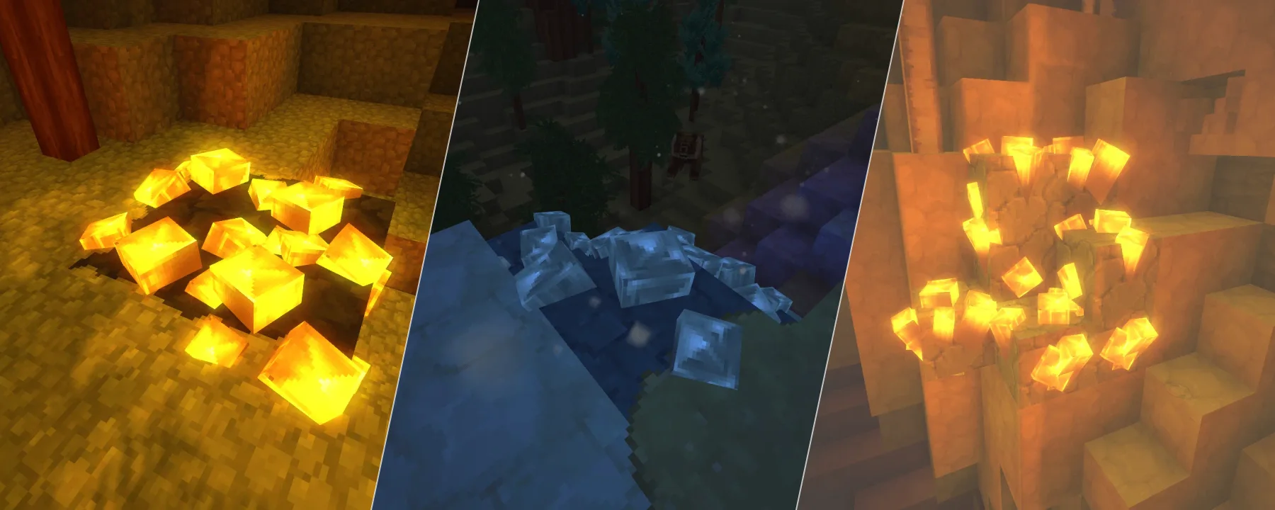 Glowing Ores — Glowing Ores screenshots 1–3