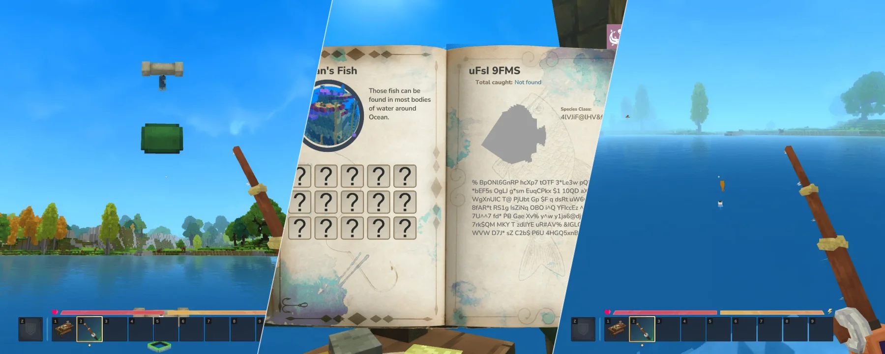 Angler's Almanac (Fishing Framework) — Angler's Almanac (Fishing Framework) screenshots 1–3