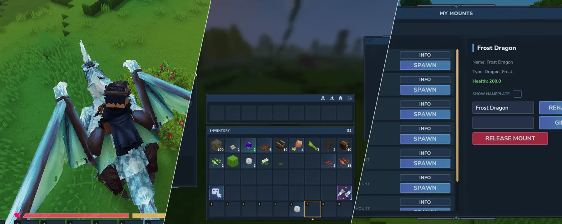 Mounts+ — Mounts+ screenshots 1–3