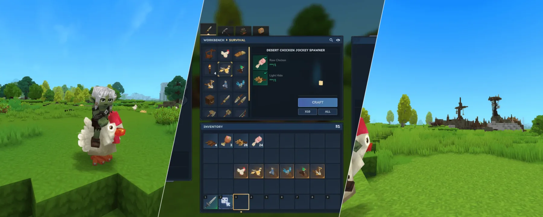 Chicken Jockey — Chicken Jockey screenshots 1–3