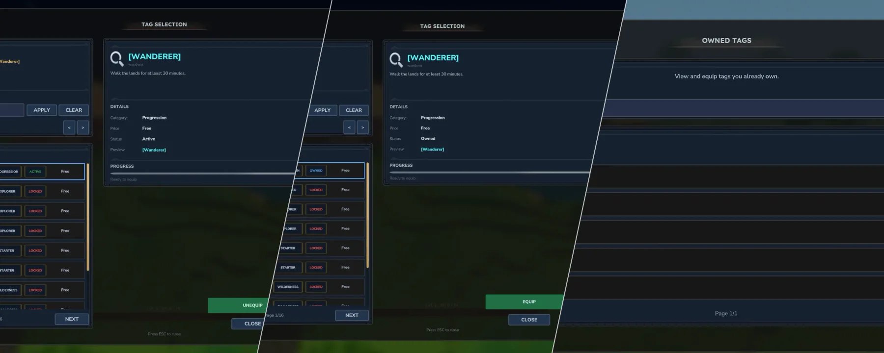 MysticNametags — MysticNametags screenshots 1–3
