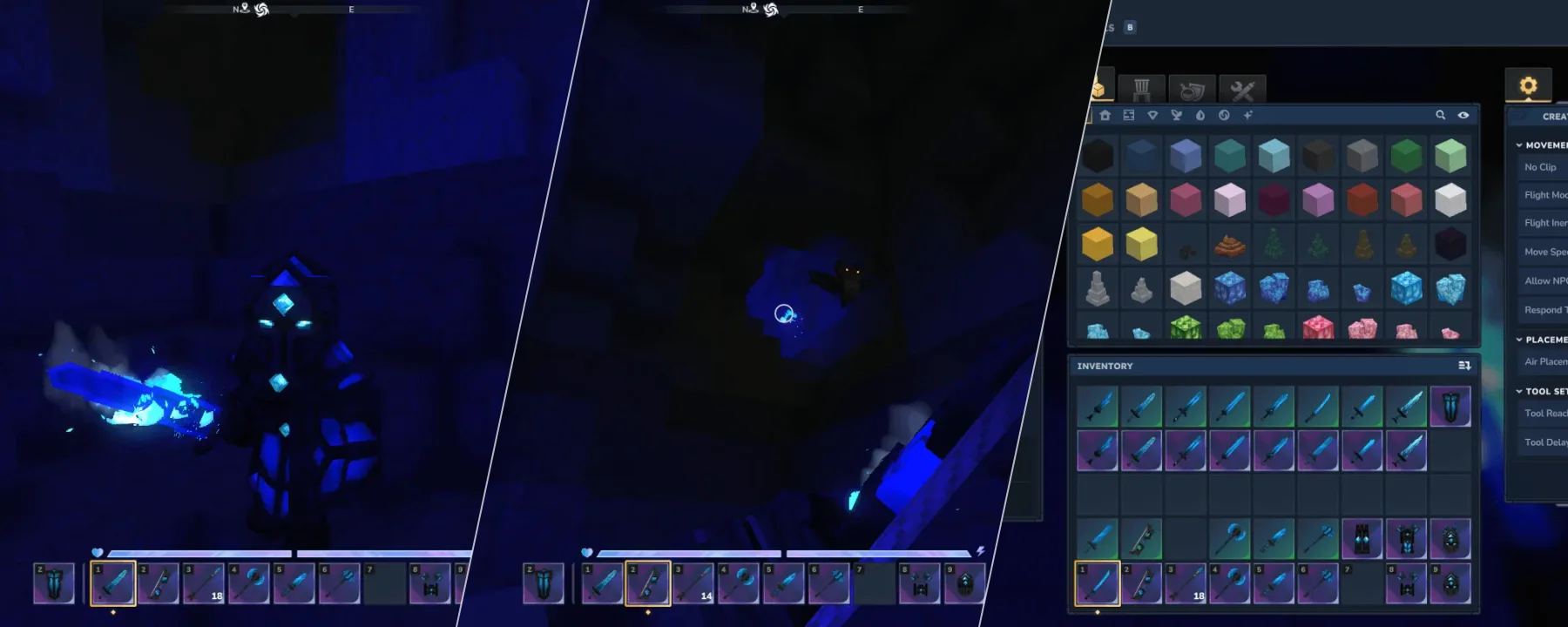 Sapphire Armor & Weapons — Sapphire Armor & Weapons screenshots 1–3