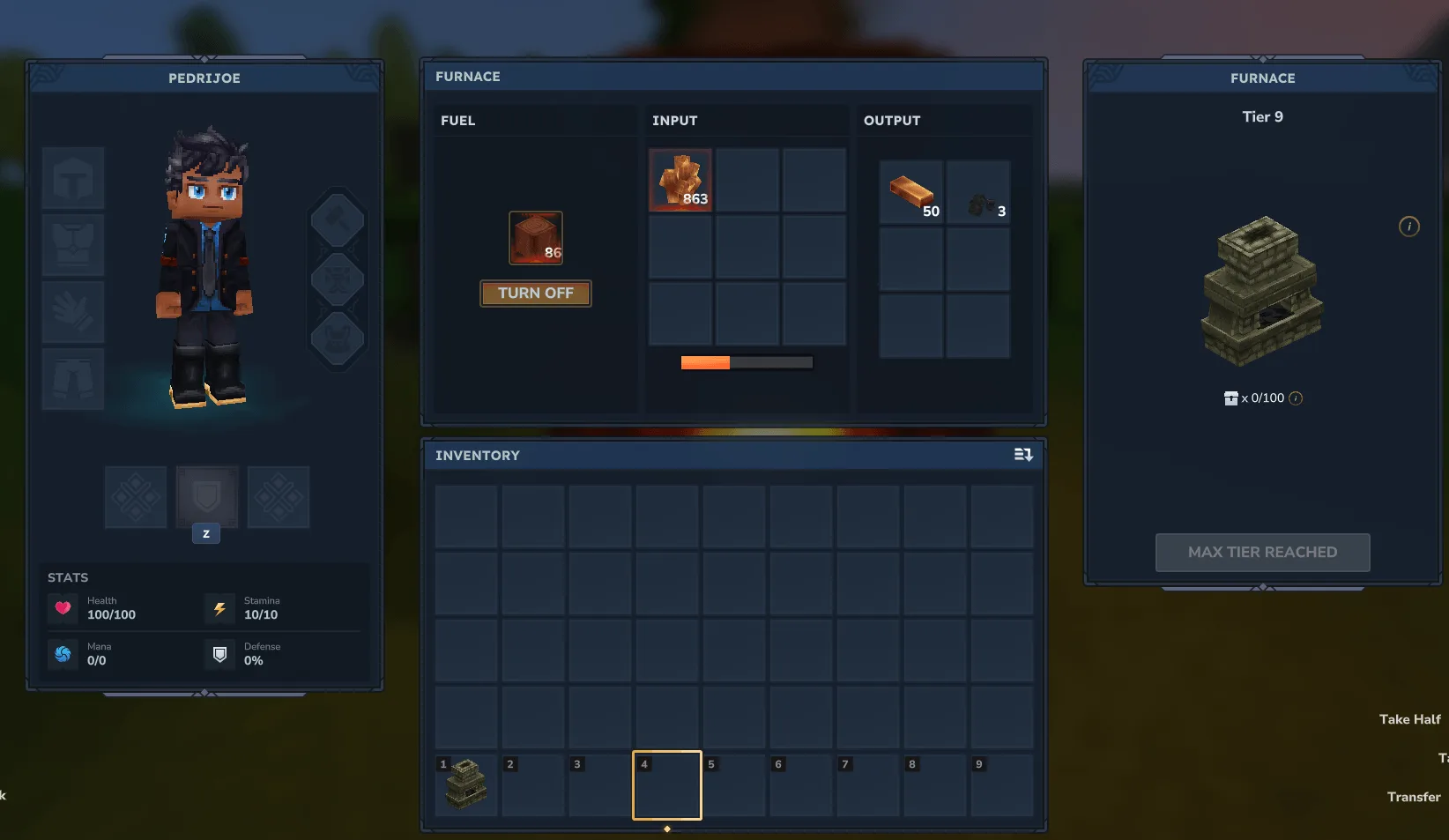 Hyper Furnace screenshot 1