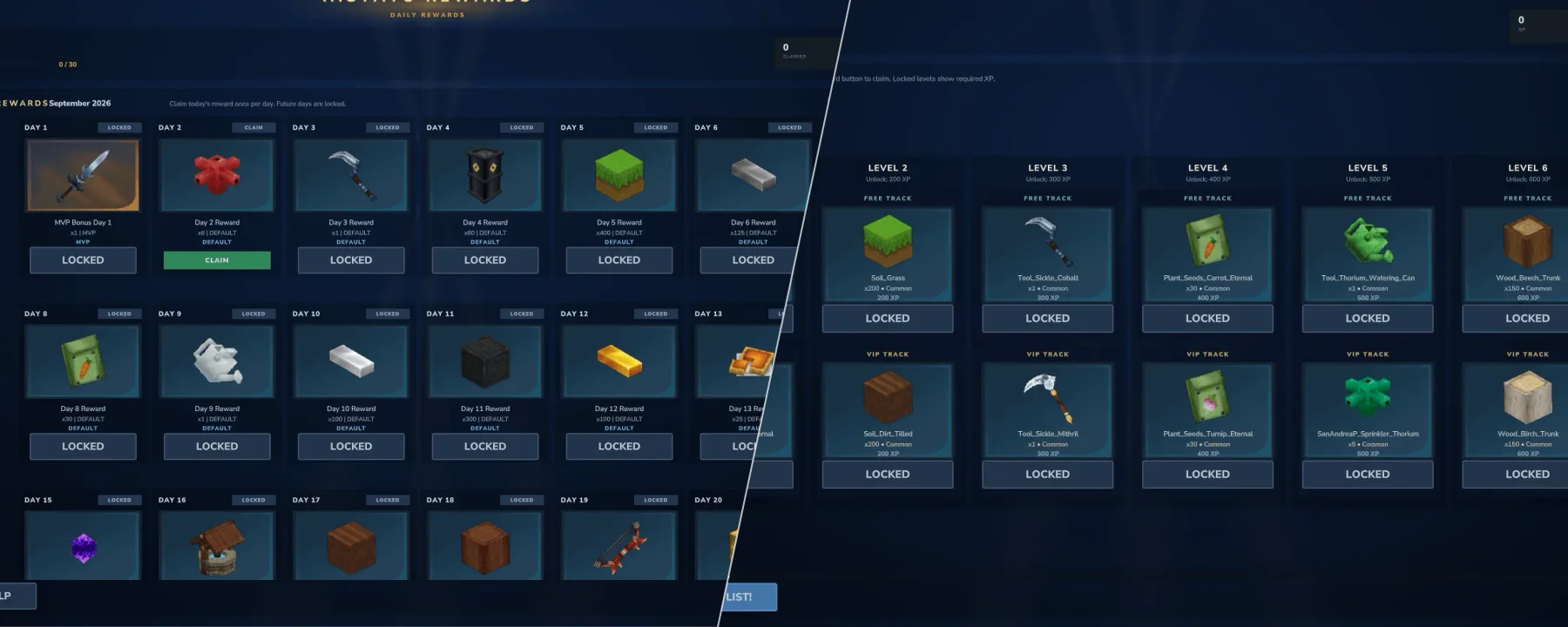 Better BattlePass / Daily Calendar — Better BattlePass / Daily Calendar screenshots 1–2