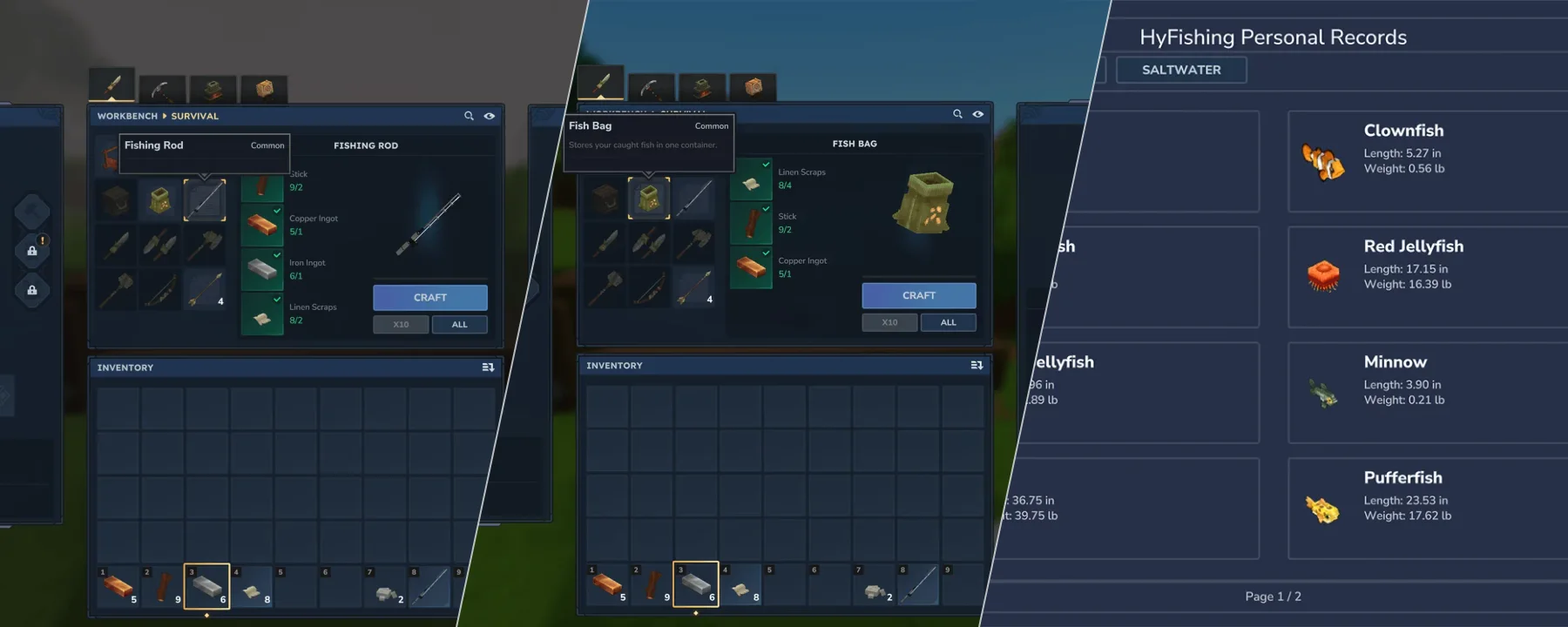HyFishing — HyFishing screenshots 1–3