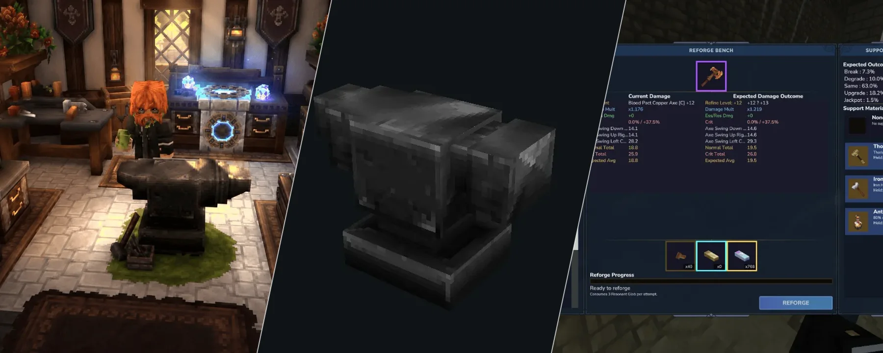 Socket Reforge — Socket Reforge screenshots 1–3