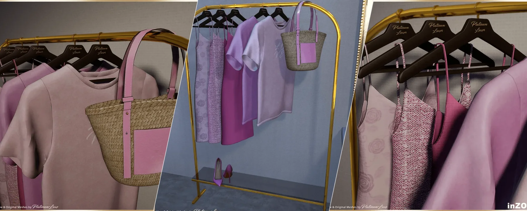PL | Luxe Fashion Rack Vol. 2 - Pink — PL | Luxe Fashion Rack Vol. 2 - Pink screenshots 1–3