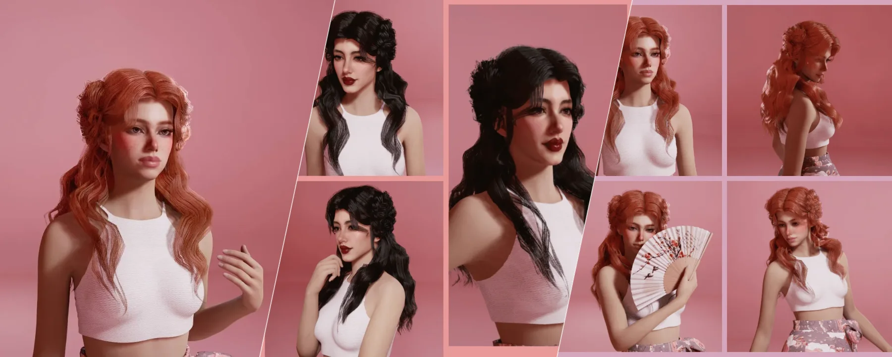Girlish_hairstyle_71D2EF24 — Girlish_hairstyle_71D2EF24 screenshots 1–3