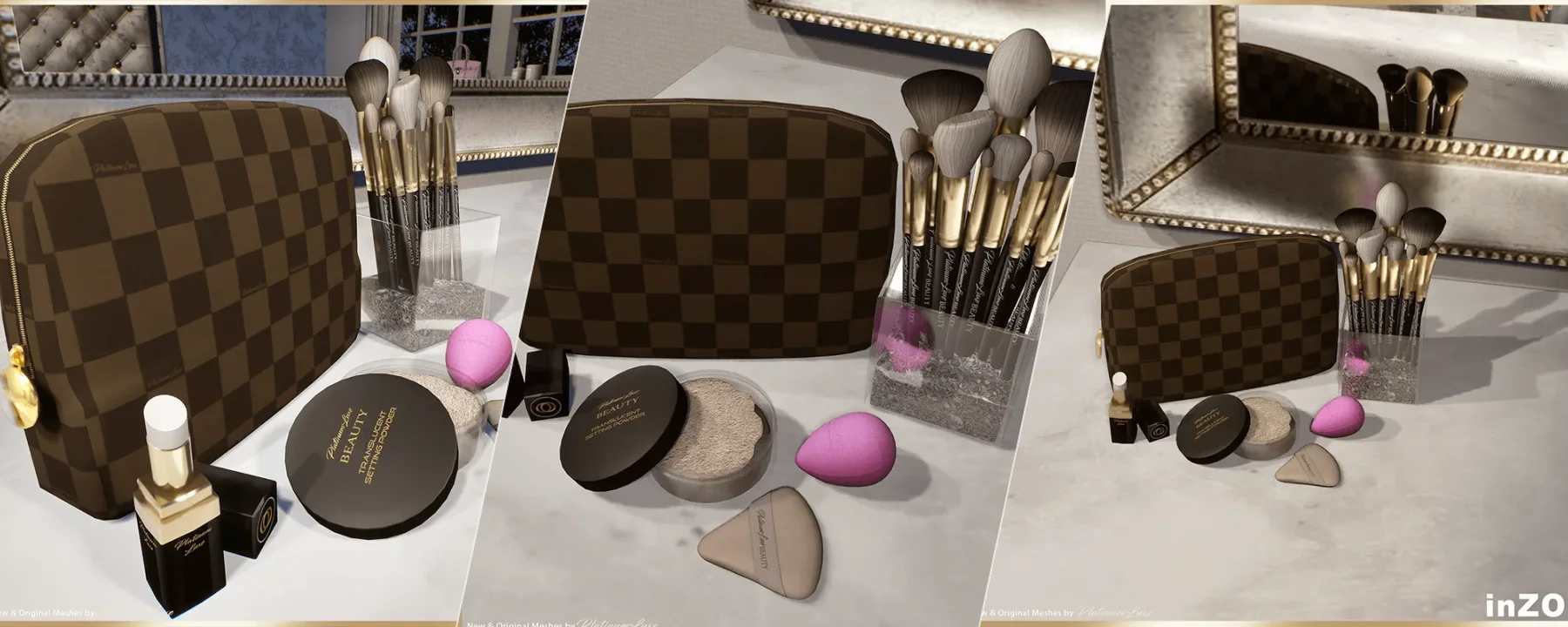 PL | Luxe Makeup Clutter — PL | Luxe Makeup Clutter screenshots 1–3