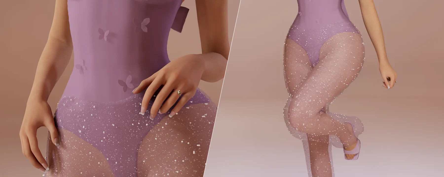 GlitterJumpsuitPink — GlitterJumpsuitPink screenshots 1–2