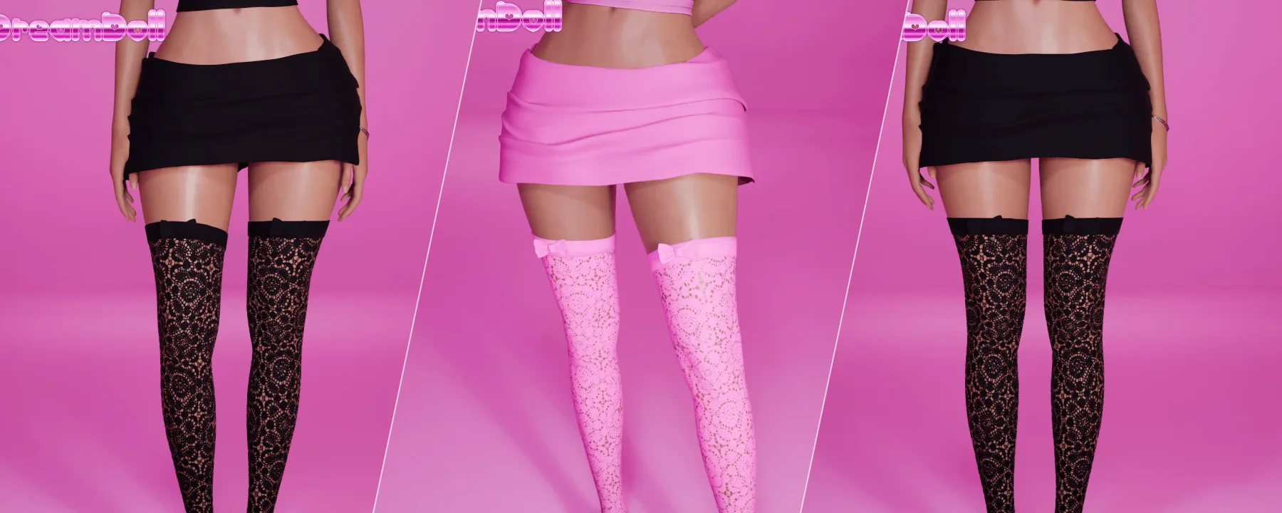 Abstract Lace Stockings (Flat Shoes) — Abstract Lace Stockings (Flat Shoes) screenshots 1–3
