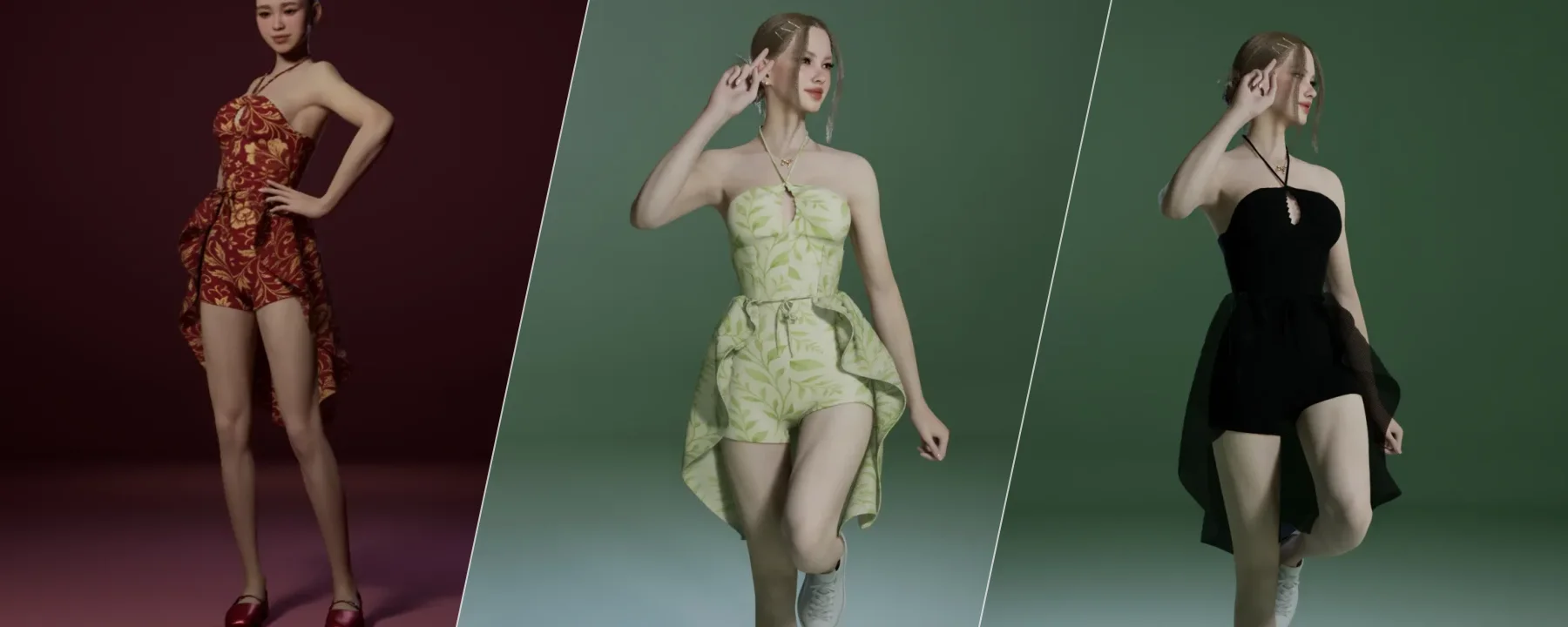 💚UPDATE  Ruffle Romper  — 💚UPDATE  Ruffle Romper  screenshots 1–3