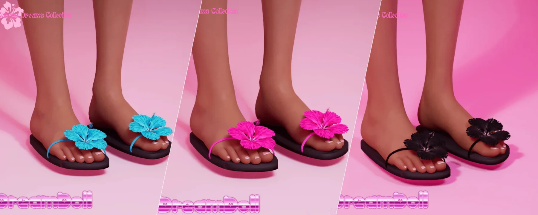 Hibiscus Sandals | Cahaya Dreams Collection — Hibiscus Sandals | Cahaya Dreams Collection screenshots 1–3