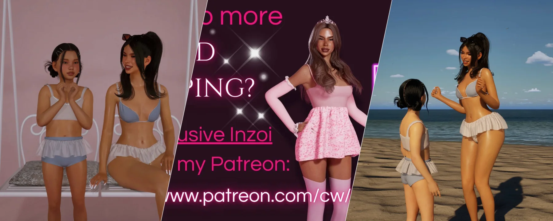 Mommy- daughter beachwear set | Cahaya Breeze Collection — Mommy- daughter beachwear set | Cahaya Breeze Collection screenshots 1–3