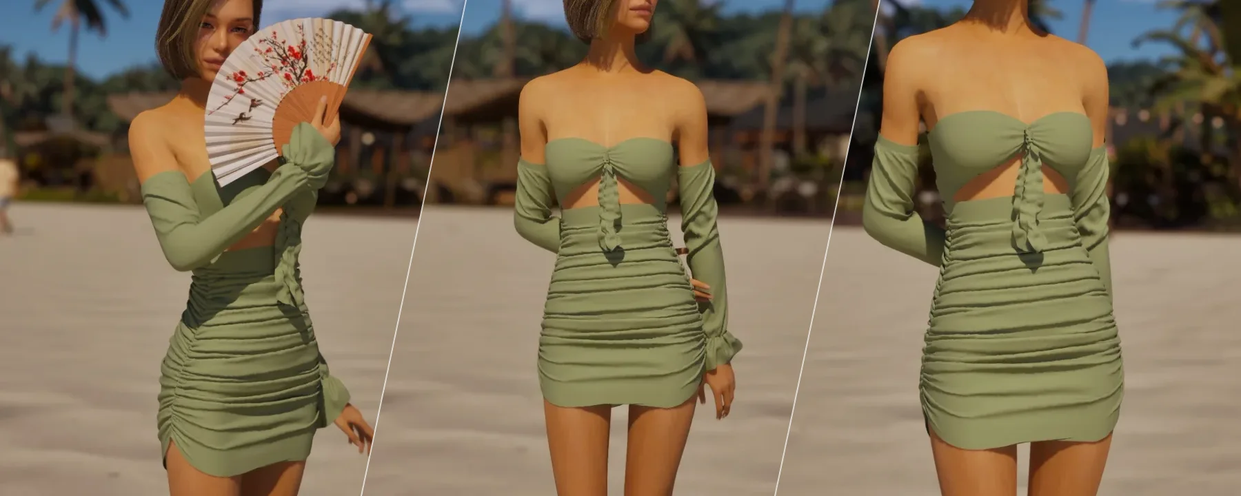 Capri Rose ✦ Dress — Custom Colors Edition — Capri Rose ✦ Dress — Custom Colors Edition screenshots 1–3