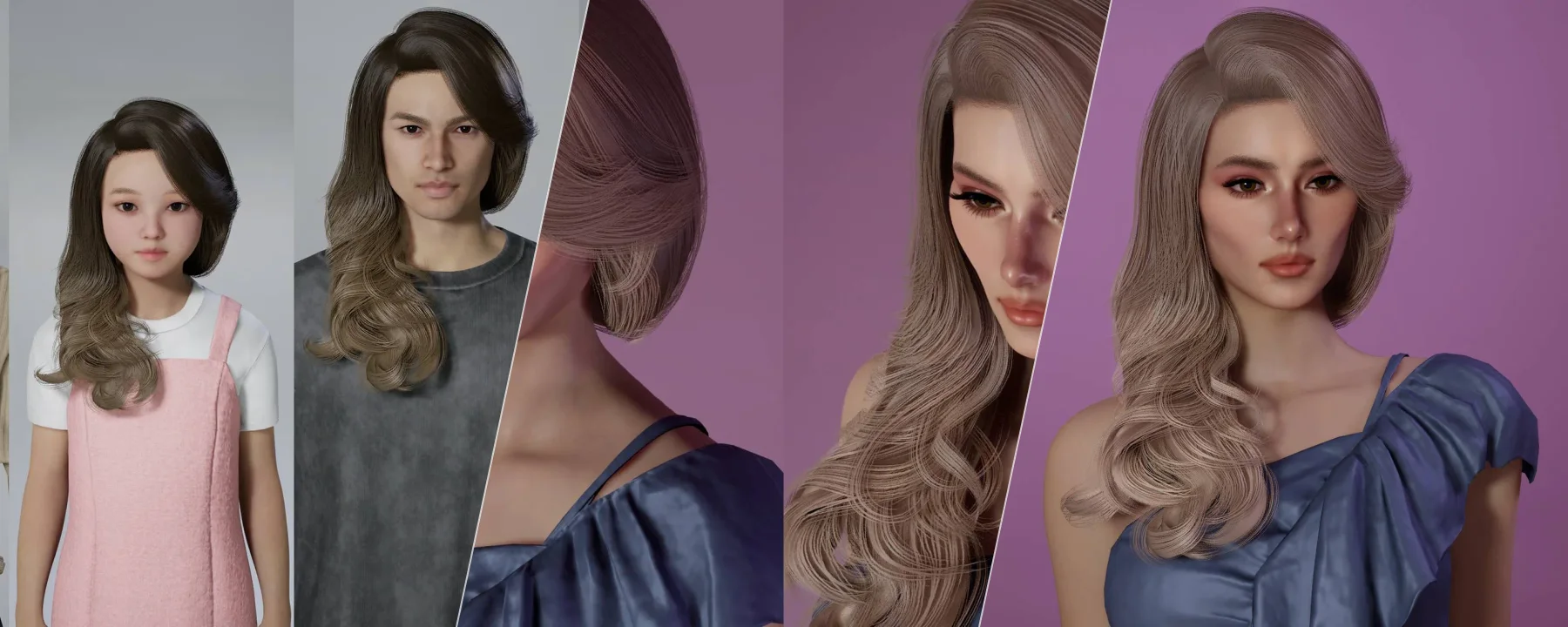 Cinta Hairstyle - Right — Cinta Hairstyle - Right screenshots 1–3