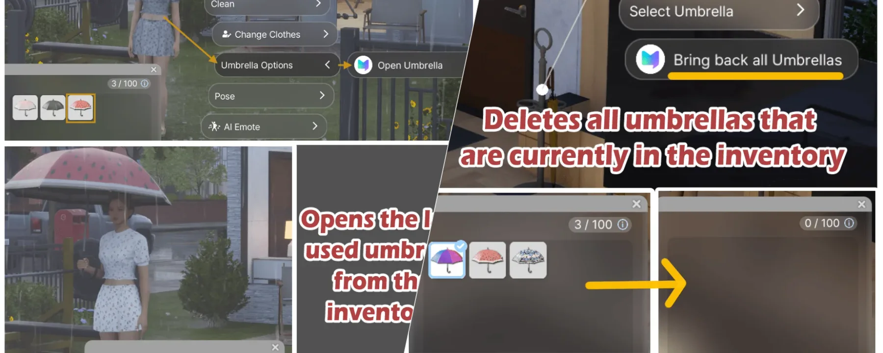 Umbrella Enhancement [Working again!] — Umbrella Enhancement [Working again!] screenshots 1–2