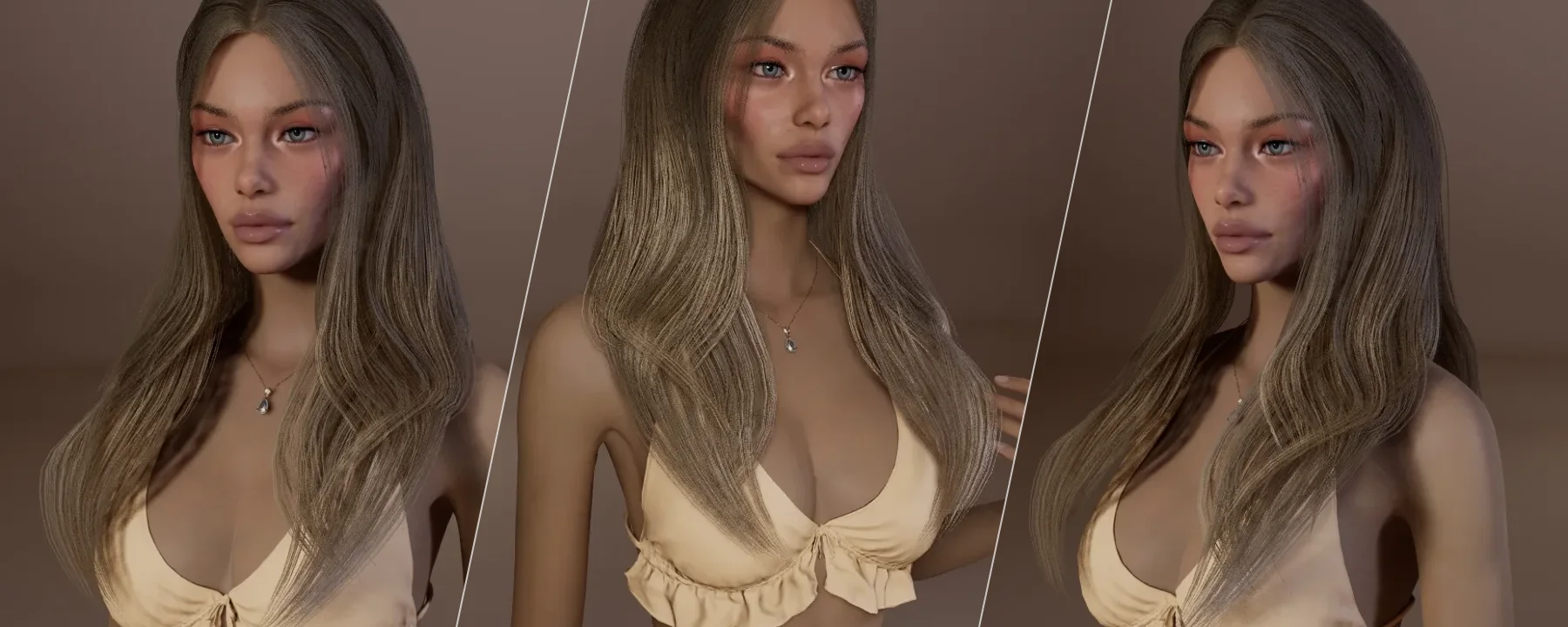 Aurora Veil ✦ Hair — Aurora Veil ✦ Hair screenshots 1–3