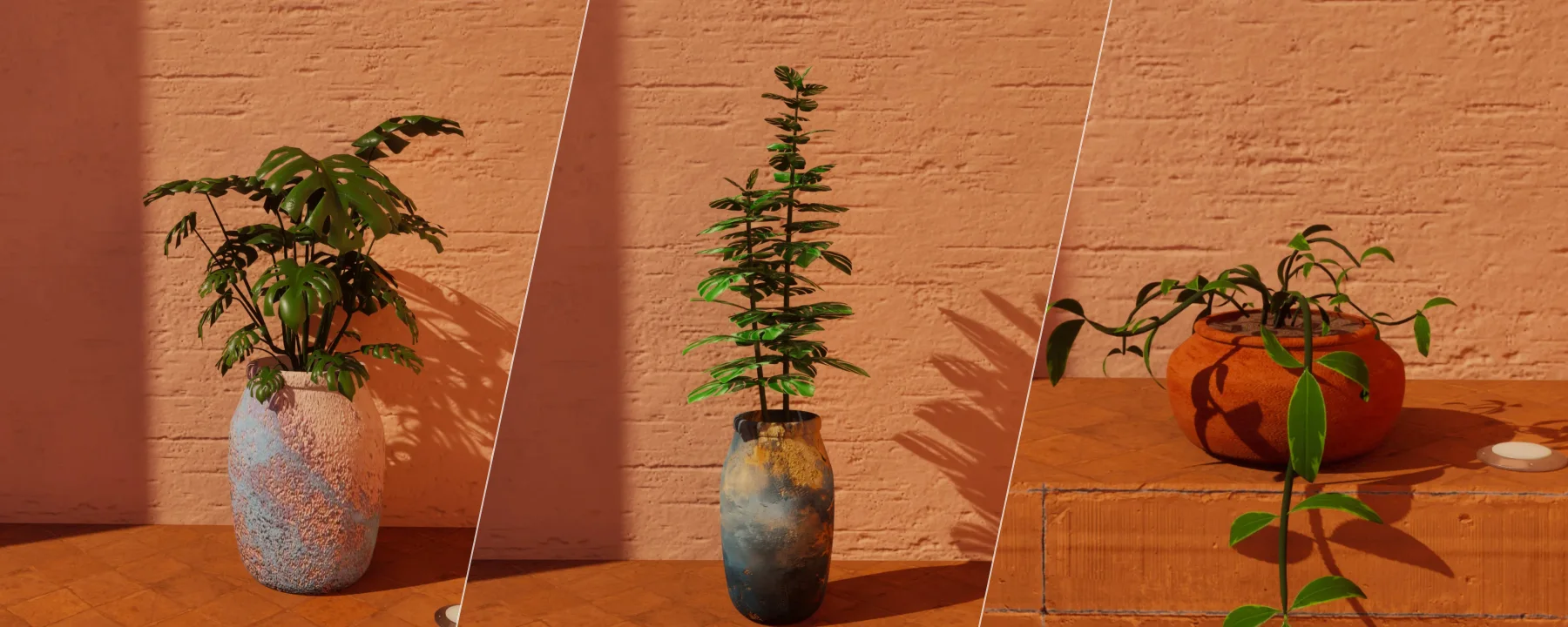 Boho Plants & Pots Set | Golden Sands Collection — Boho Plants & Pots Set | Golden Sands Collection screenshots 1–3