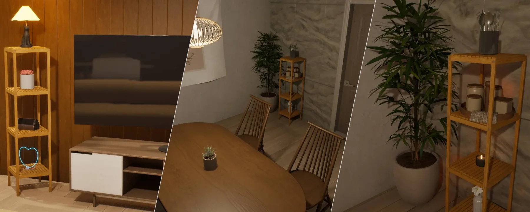 Wood Shelf — Wood Shelf screenshots 1–3