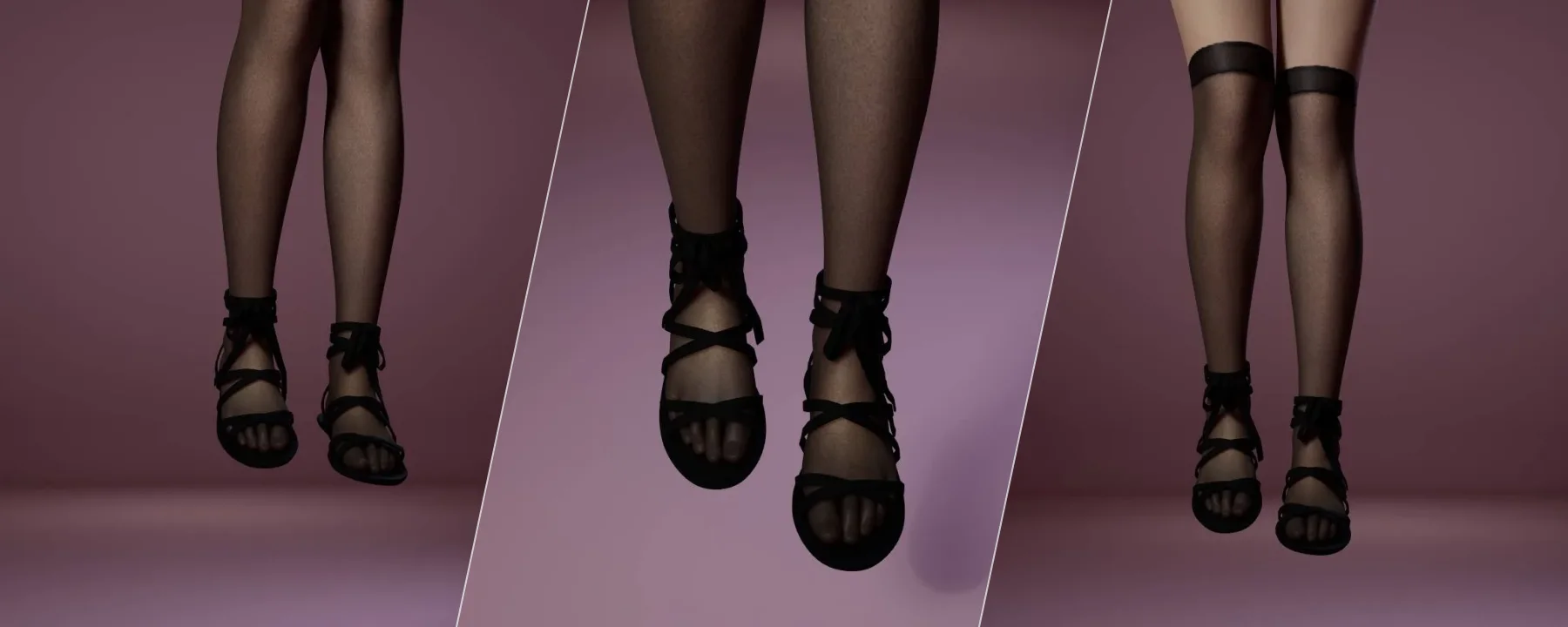 👠 Strappy Gladiator Sandals — 👠 Strappy Gladiator Sandals screenshots 1–3
