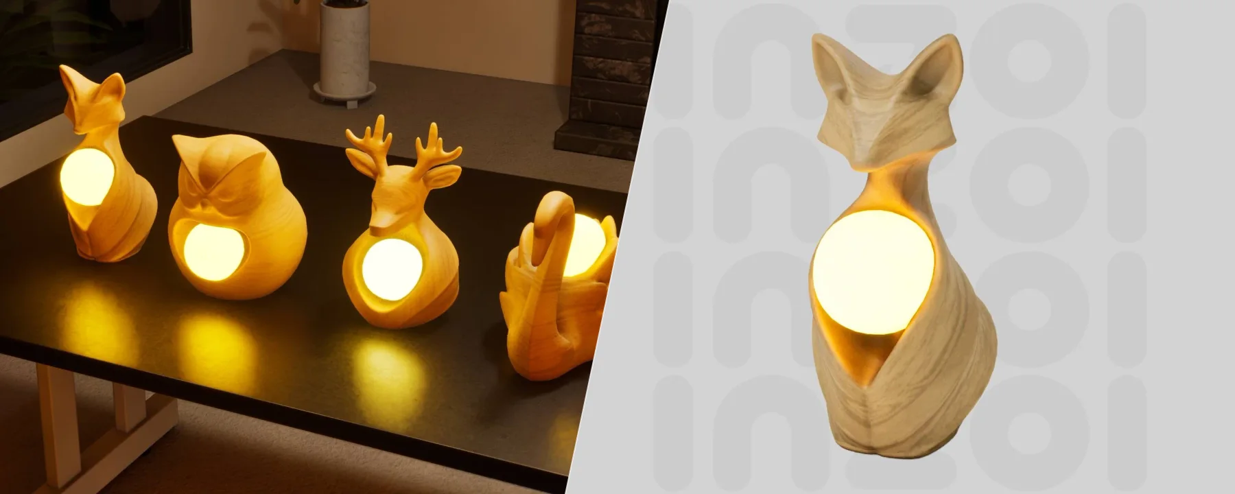 NCTN Fox Lamp — NCTN Fox Lamp screenshots 1–2