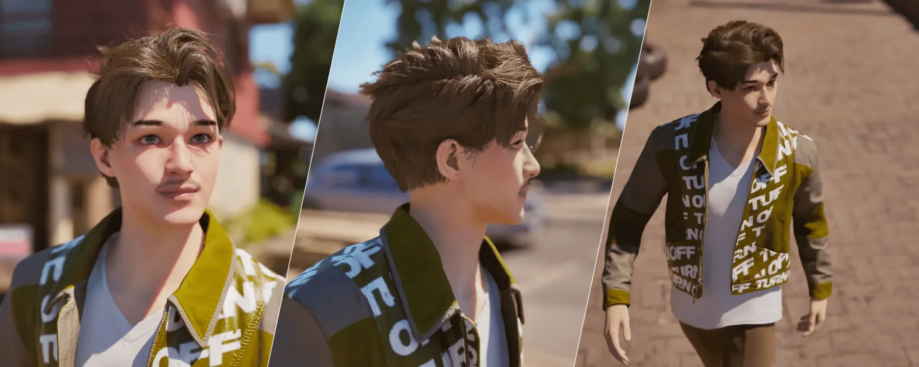 Niven Hair 05 - Paolo Hair (Males) — Niven Hair 05 - Paolo Hair (Males) screenshots 1–3