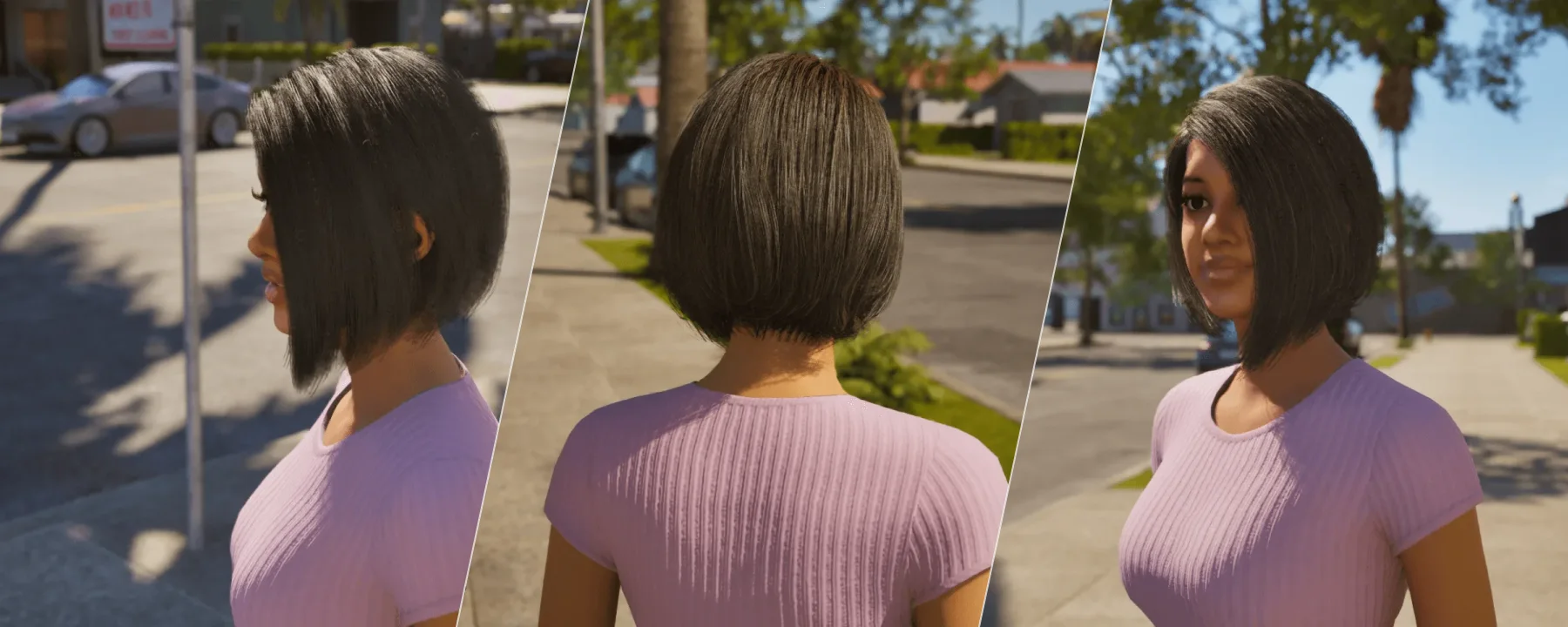 Niven Hair 07 - Maddie Hair (Females) — Niven Hair 07 - Maddie Hair (Females) screenshots 1–3