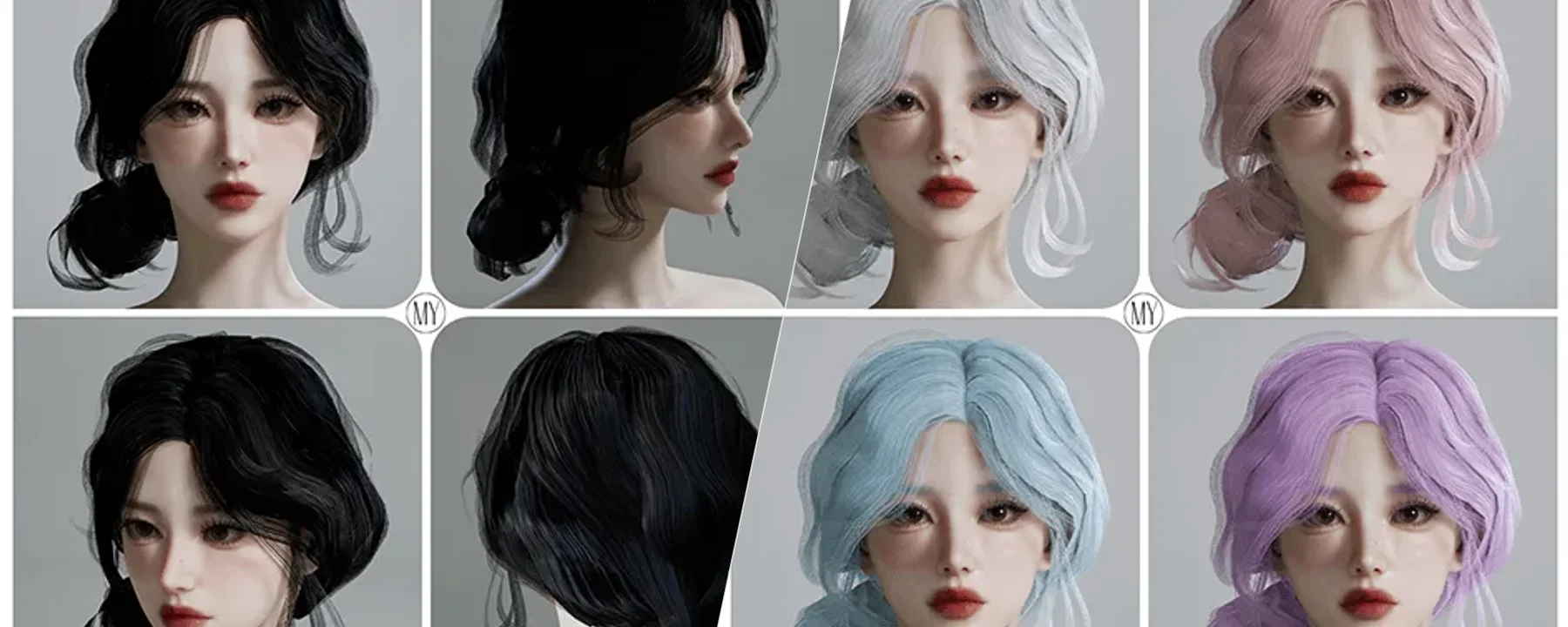 Mythian_hair001 — Mythian_hair001 screenshots 1–2