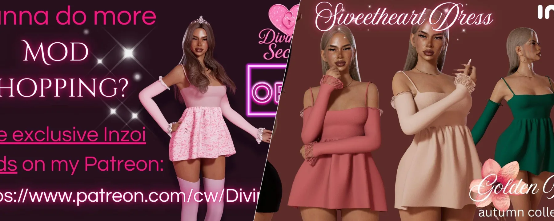 Sweetheart Dress | Golden Hour Collection — Sweetheart Dress | Golden Hour Collection screenshots 1–2