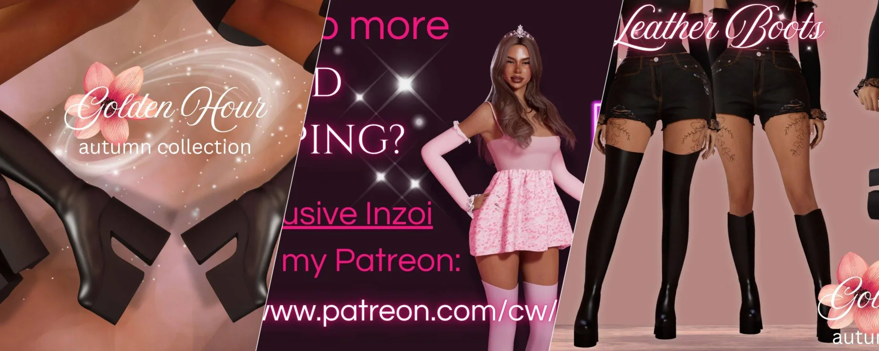Leather Boots | Golden Hour Collection — Leather Boots | Golden Hour Collection screenshots 1–3