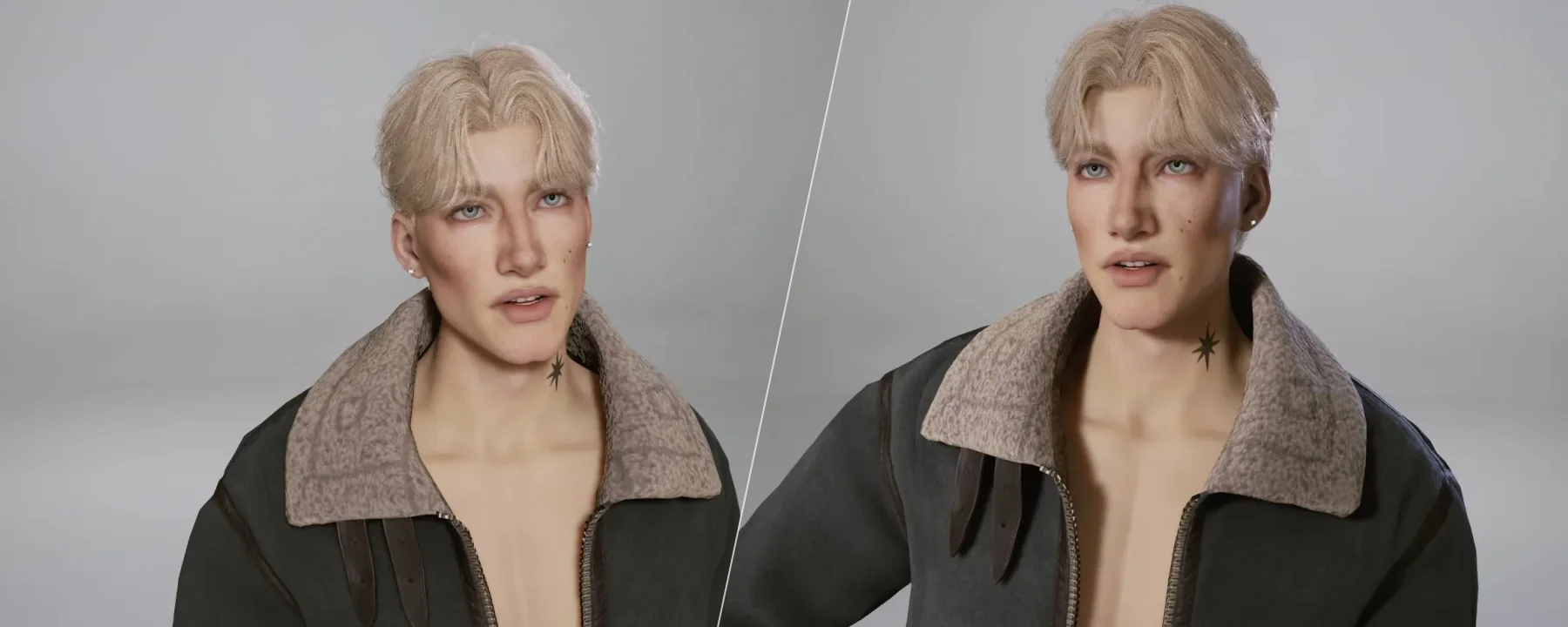 Niven Hair 23 - Minho Hair (Males) — Niven Hair 23 - Minho Hair (Males) screenshots 1–2
