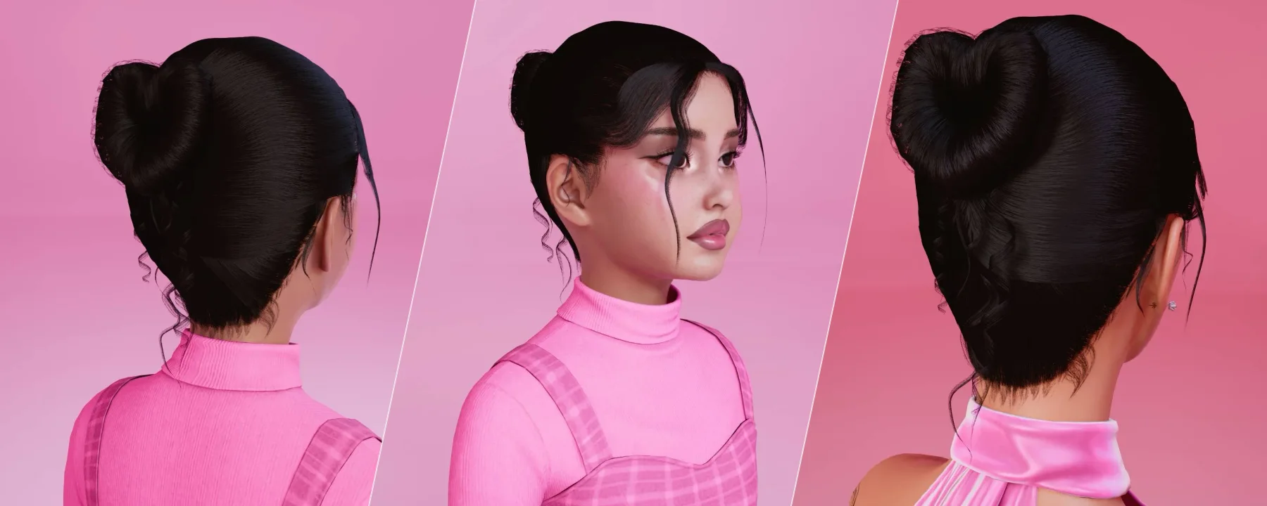 Heart Bun | Female&Child — Heart Bun | Female&Child screenshots 1–3