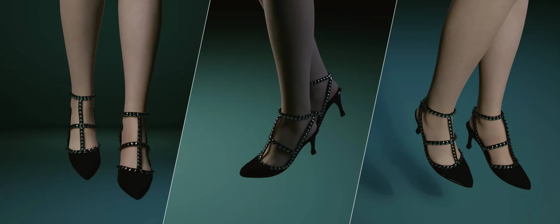  👠Valentino-Inspired Crystal Strap Heels ✨ — 👠Valentino-Inspired Crystal Strap Heels ✨ screenshots 1–3